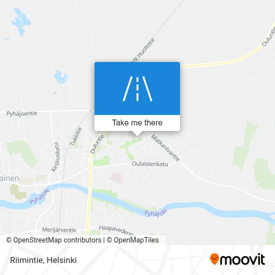 Riimintie map