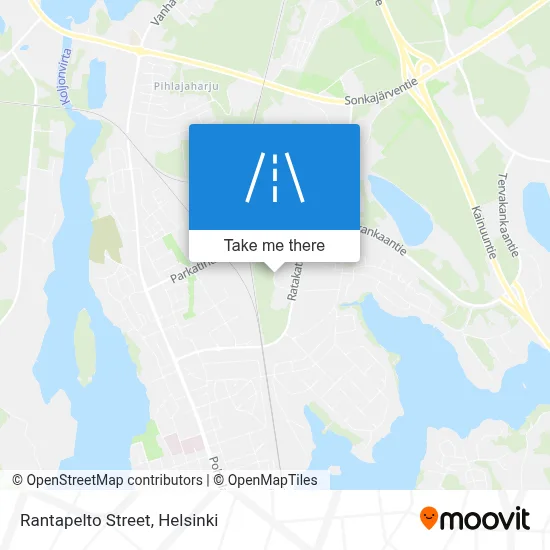 Rantapelto Street map