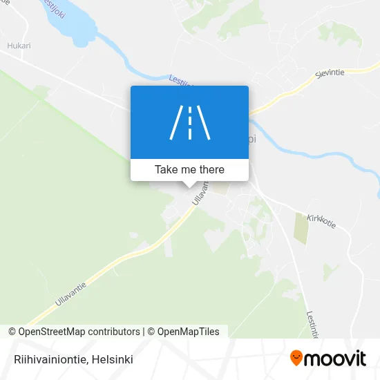 Riihivainiontie map