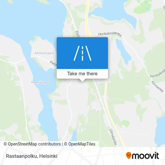Rastaanpolku map
