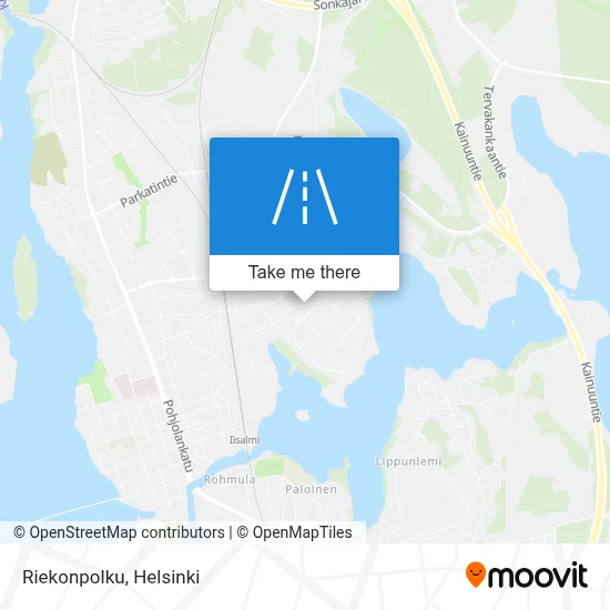 Riekonpolku map