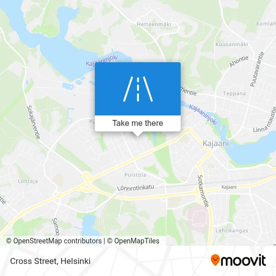Cross Street map