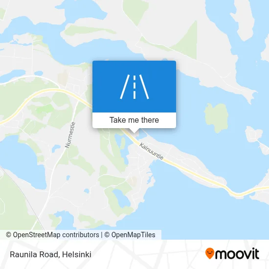 Raunila Road map