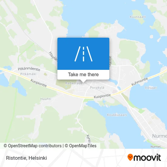 Ristontie map