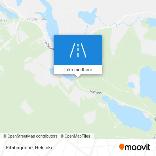 Ritaharjuntie map