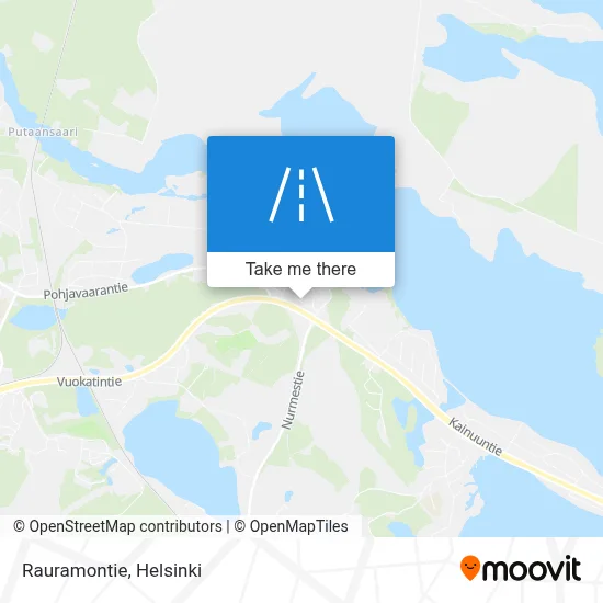 Rauramontie map