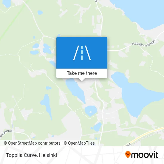 Toppila Curve map