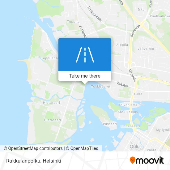 Rakkulanpolku map