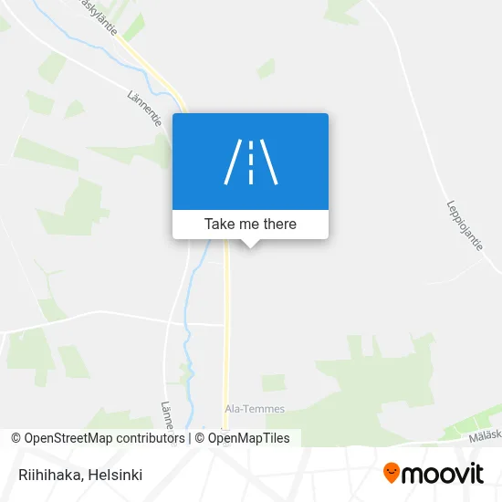 Riihihaka map