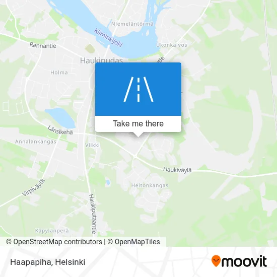 Haapapiha map