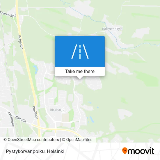 Pystykorvanpolku map