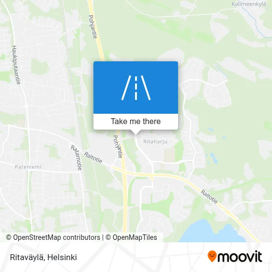 Ritaväylä map
