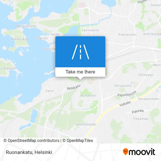 Ruonankatu map
