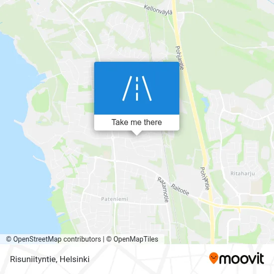 Risuniityntie map