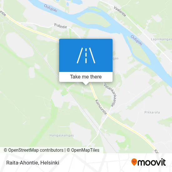 Raita-Ahontie map