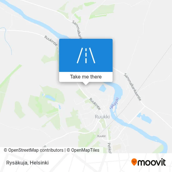 Rysäkuja map