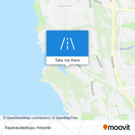 Rajahaudankuja map