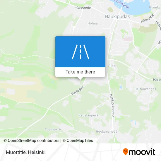 Muottitie map