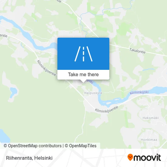 Riihenranta map