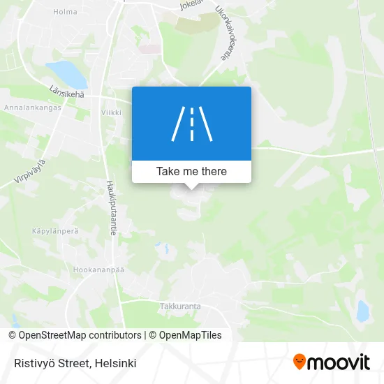 Ristivyö Street map