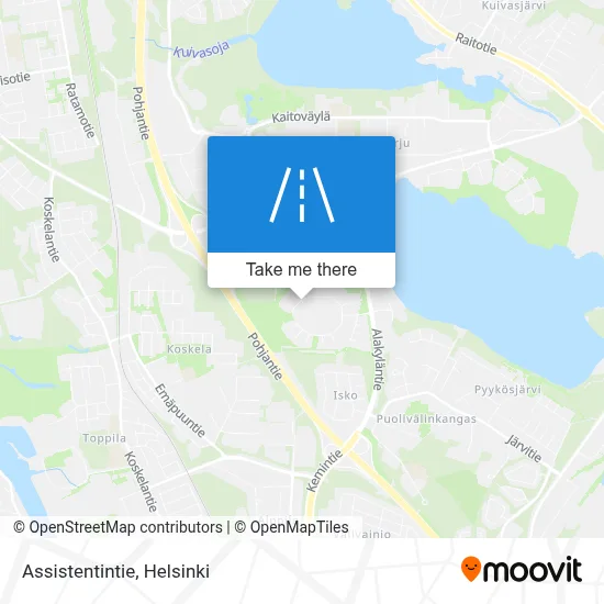 Assistentintie map