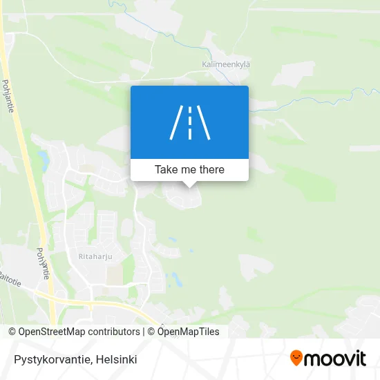 Pystykorvantie map