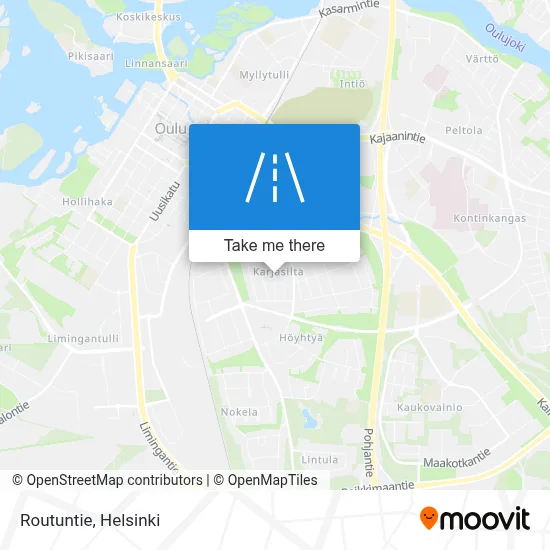 Routuntie map