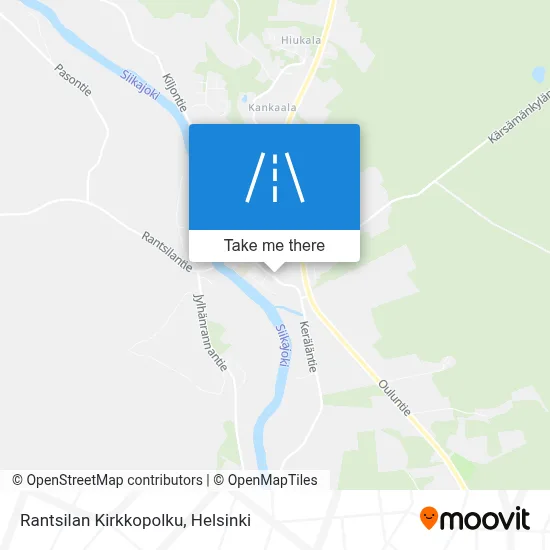 Rantsilan Kirkkopolku map