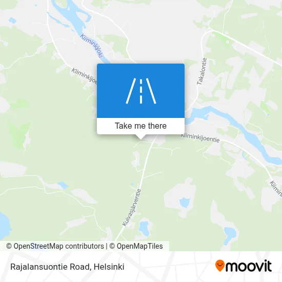 Rajalansuontie Road map