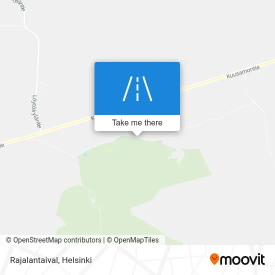 Rajalantaival map