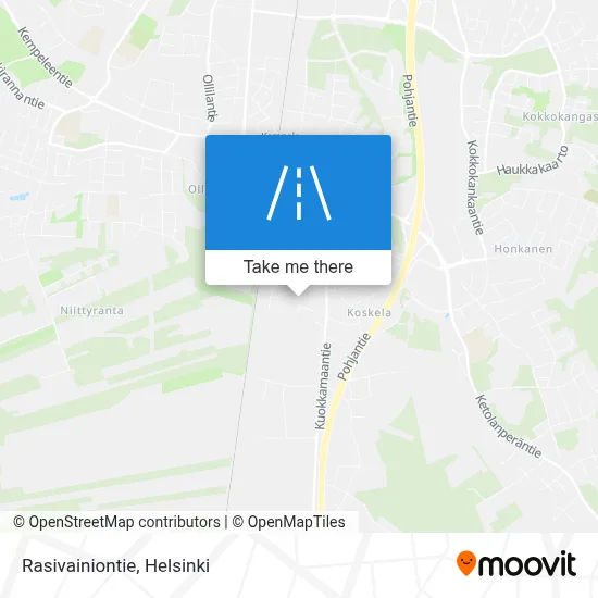 Rasivainiontie map