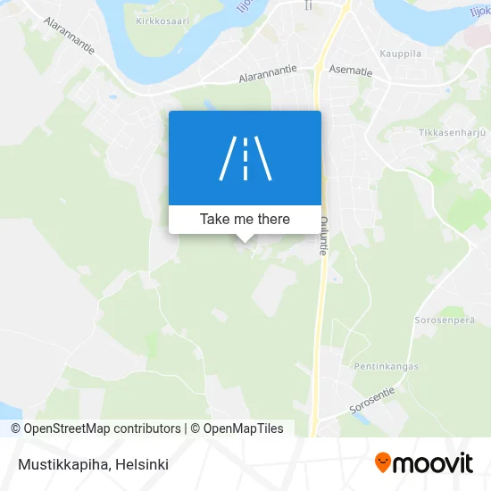 Mustikkapiha map