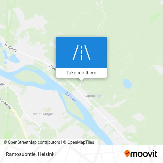 Rantosuontie map