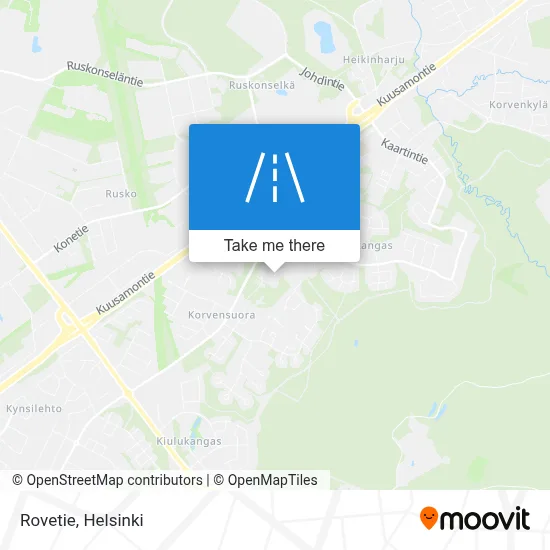 Rovetie map