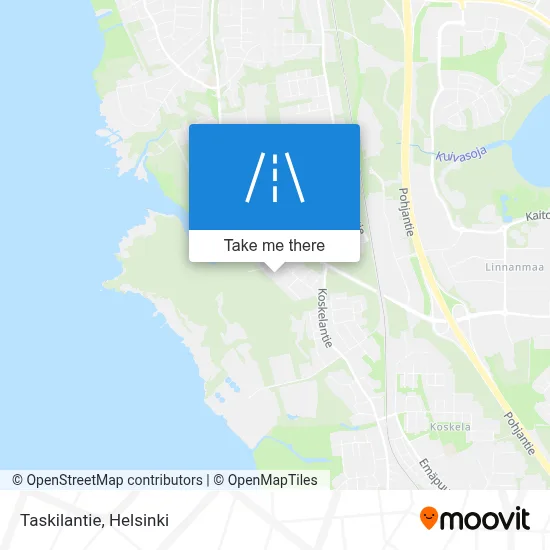 Taskilantie map
