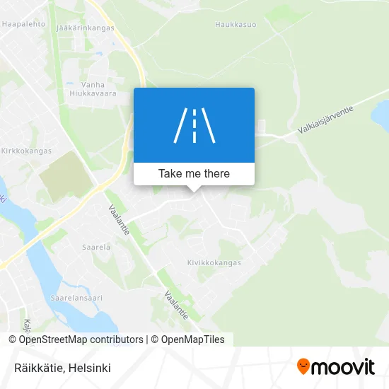 Räikkätie map