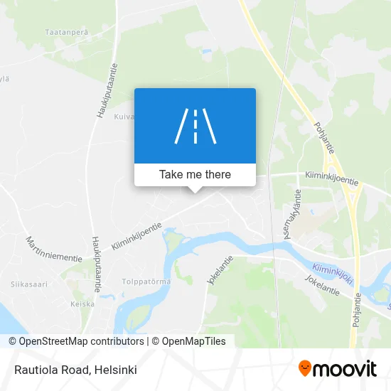 Rautiola Road map