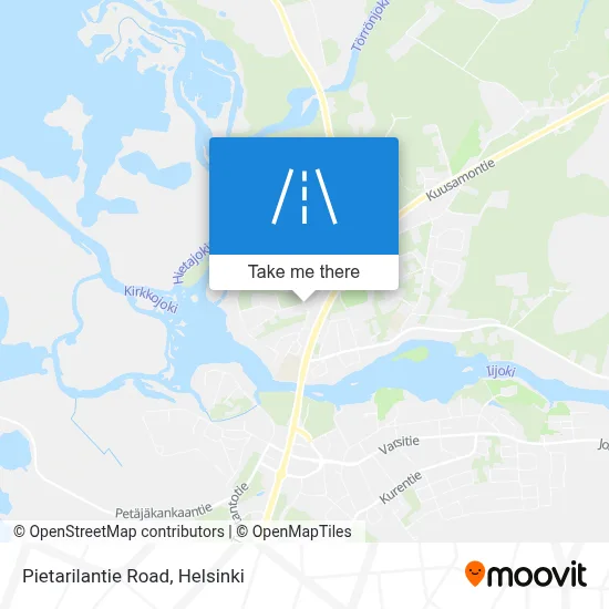 Pietarilantie Road map