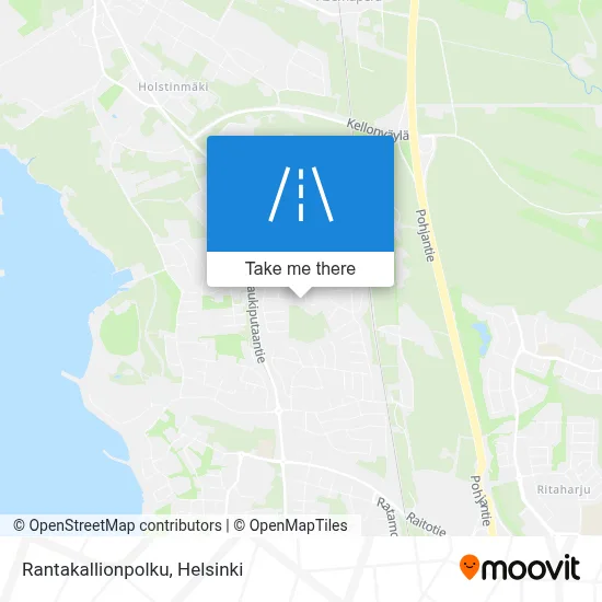 Rantakallionpolku map