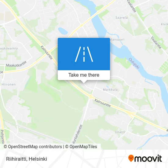 Riihiraitti map
