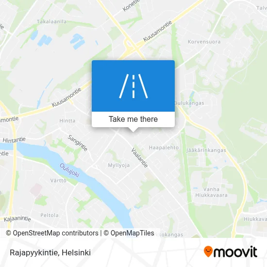 Rajapyykintie map