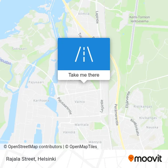 Rajala Street map
