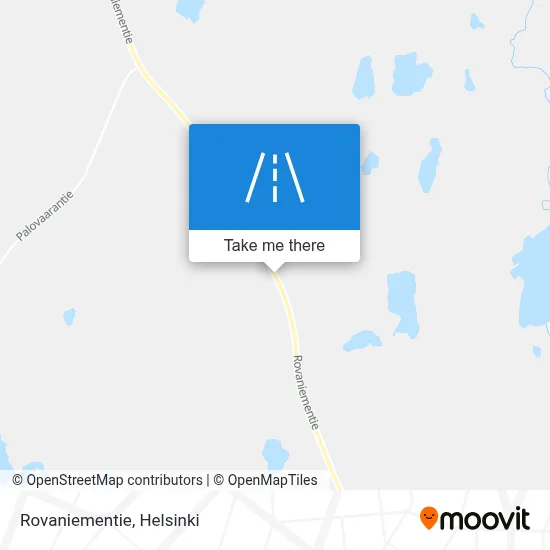 Rovaniementie map