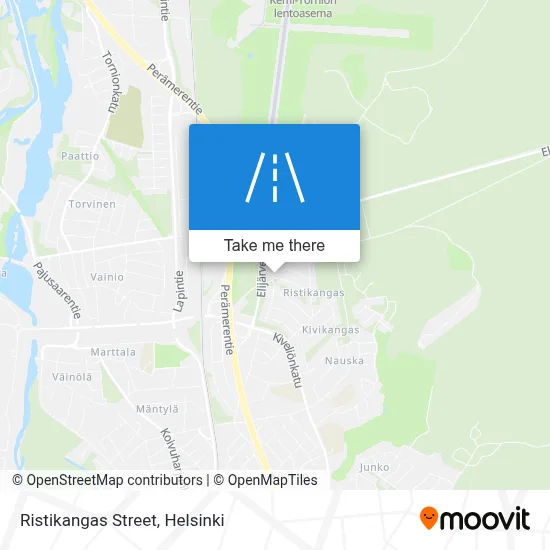 Ristikangas Street map