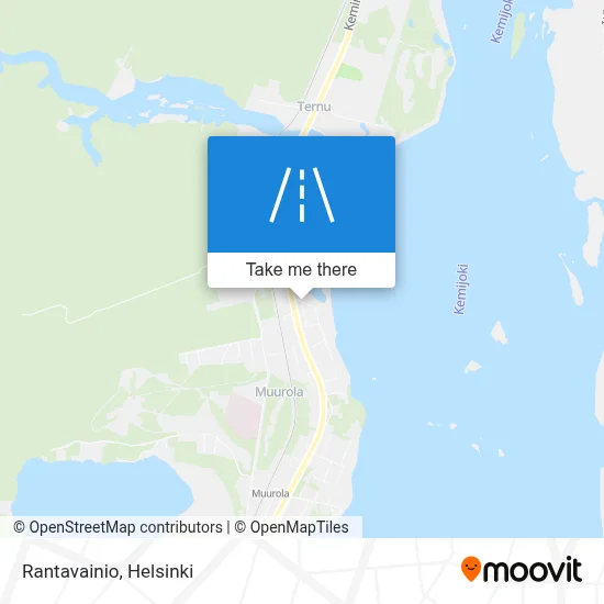 Rantavainio map