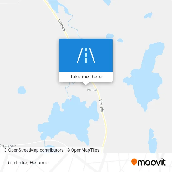 Runtintie map