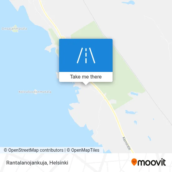 Rantalanojankuja map
