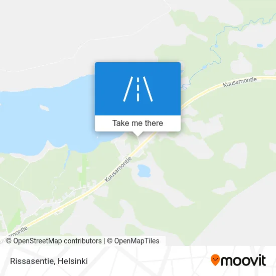 Rissasentie map
