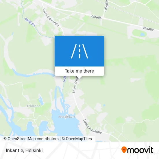 Inkantie map