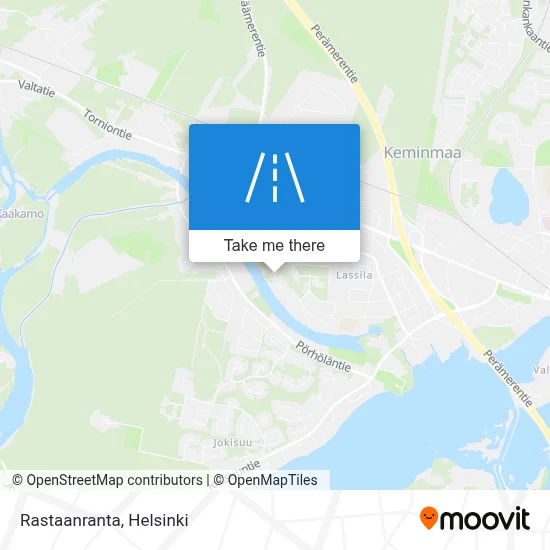 Rastaanranta map